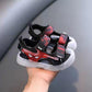 Baby Sandals Summer Boys Light-up Sandals Baotou Anti-kick Beach Shoes 1-2-3 Years Old Soft Bottom Toddler Shoes