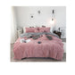 4pcs Cotton Girl Bedroom Style Quilt Cover  Luxury Bedding Set Soft Fabric Bedding Set Queen/king Size Bedspread