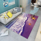 3D Modern Light Luxury Household Carpet Nordic Living Room Bedroom Bedside Cartoon Ottoman Blanket