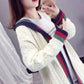 Autumn and Winter Cardigan Hooded Sweater Korean Style Lazy Knit Sweater Loose Long-sleeved Casual Coat