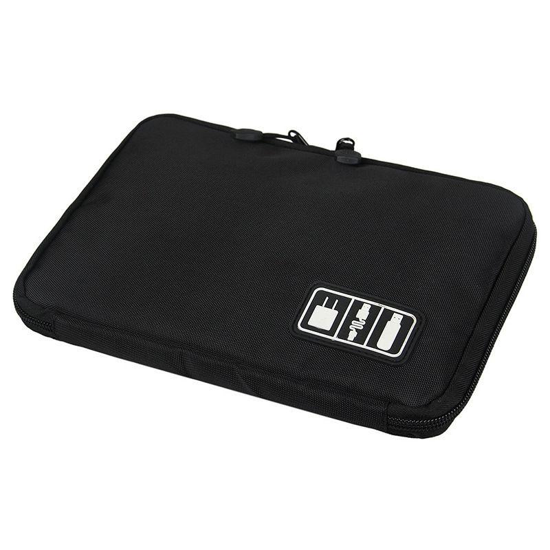Multi Functional Travel Digital Storage Bag Portable Power Supply Data Cable Charger SD Card U Disk Headphone  Finishing Bag