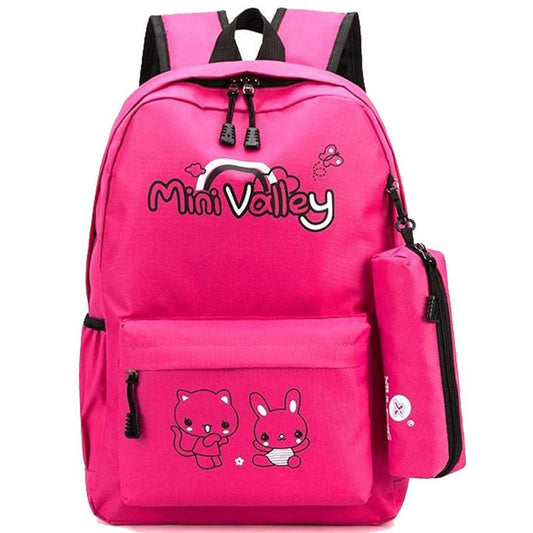 School Bag Female Elementary School Junior High School Student Campus Girl Backpack Cute All-match Large-capacity Backpack