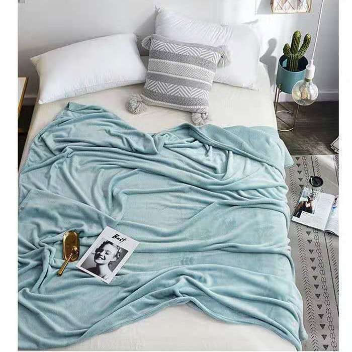 Winter Double-sided Fleece Sheets Thicken Warm Flannel Sheets Blankets for Beds Down Blanket Sheets Skin-friendly Soft and Breathable To Keep Warm