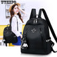 Small backpack women leather Shoulder Bag Summer Leisure mini backpacks female backpack bag
