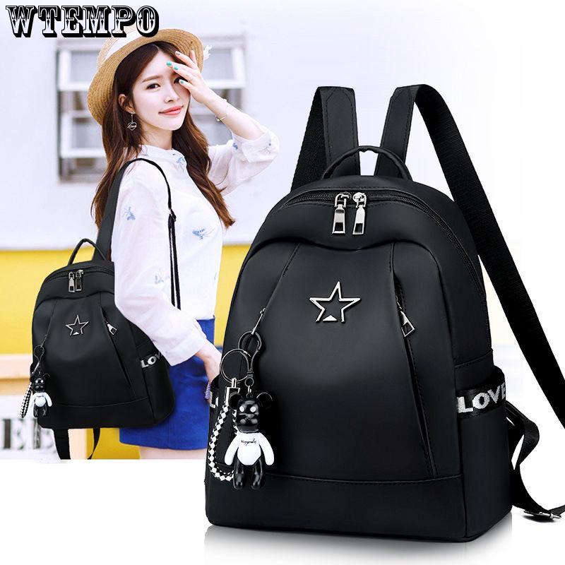 Small backpack women leather Shoulder Bag Summer Leisure mini backpacks female backpack bag