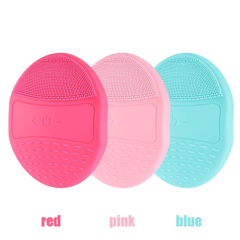 Silicone Face Cleansing Instrument Electric Washer Beauty Skin Care Facial Massage Remove Blackhead