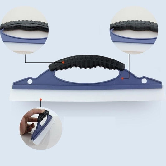 Car Glass D-shaped Water Scraper Silicone Car Body Washing Does Not Hurt The Paint Surface Wiper Glass Scraper
