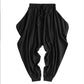 Men's Loose Pants, Linen Harlan Wide Leg Pants, Japanese Style Casual Loose Trousers