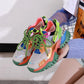 Women's Shoes Summer Mesh Breathable Casual All-match Color Sports Shoes Women's Light Running Shoes