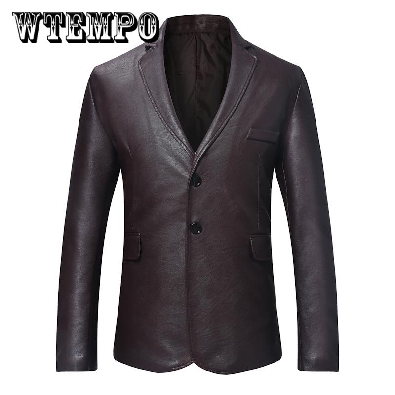 Arrival Leather Jackets Men's Jacket Outwear Men's Coats P U Jacket Coat