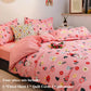 Fitted Sheet Bed Suit Four-piece Set of 1.5 Meters 1.8 M Bed Thick Grinding Cotton Home Bed Set of Gravar