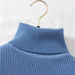 Autumn Winter Plus Velvet Thickening Slimming Turtleneck Sweater Women's Pullover Long-sleeved Tight-fitting Warm Knitted Bottoming Shirt