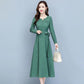 Autumn Summer Long Dress Long Sleeve Shirt Dress Women Long Dresses Button Shirt Dress Casual Loose Dresses 2021