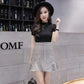 High-waisted Fishtail Skirt Short Skirt Women's Half-length Skirt A-line Skirt Summer Thin Hip Ruffled Shorts Skirt Sexy and Cute