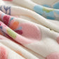 Super Soft Skin-friendly Double-sided Snowflake Wool Blanket Coral Fleece Blanket Towel Siesta Winter and Summer Sofa Cover Blanket