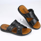 Sandals Men's Waterproof Non-slip Beach Shoes Men's Dual-use Large Size Sandals and Slippers Imitation Leather
