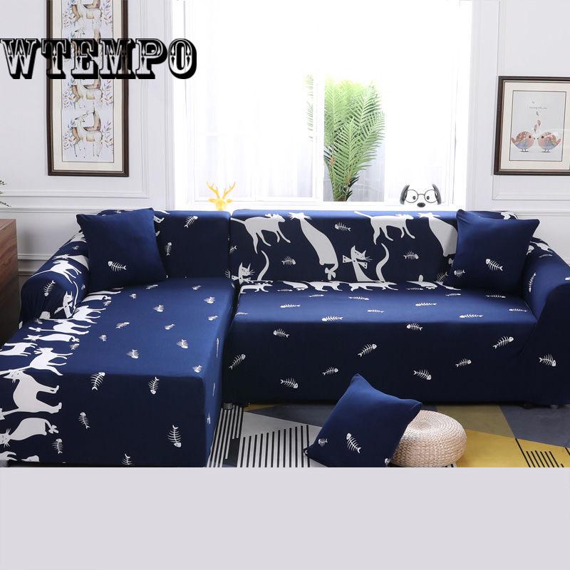 Slipcover Stretch Four Season Sofa Covers Furniture Protector Couch Cover Sofa Towel 1/2/3/4-Set
