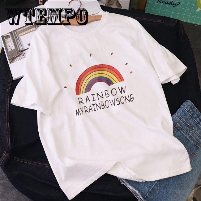Modern Fashion T Shirt Women Clothes Summer Casual Cartoon Print Tshirt Harajuku Tops Vogue T-shirt