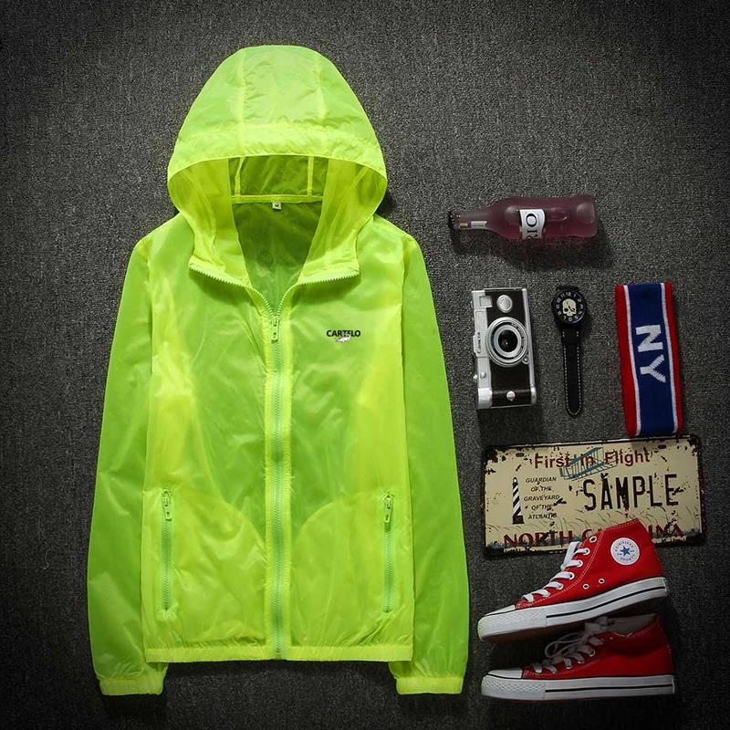 Sun Protection Clothing Men's Summer Ultra-thin Quick-drying Breathable Student Men's Fishing Clothing Couple Sun Protection Clothing Jacket