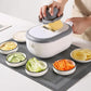 Vegetable Cutter Potato Shredder Grater Multi-function Grater Slicing Carrot Shreds Kitchen Artifact