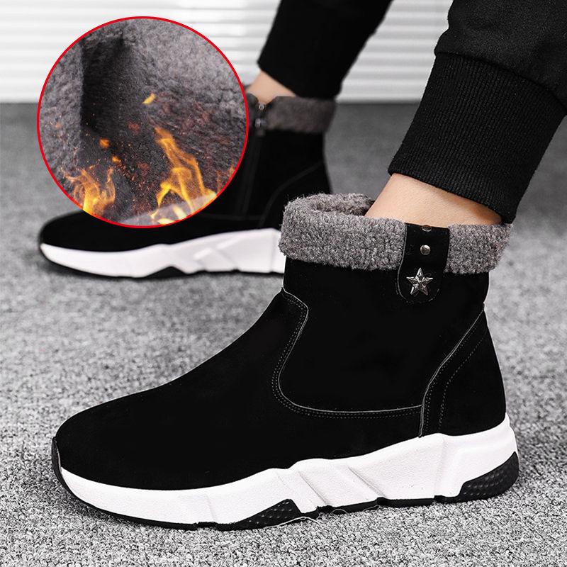 Mens Boots Winter Boots Men's Martin Boots Retro Boots Tooling Shoes Fashion Men's Snow Shoe