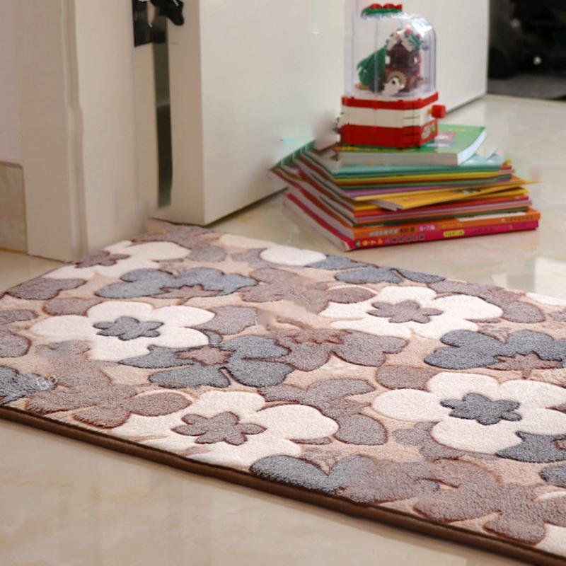 Bedroom Floor Mats Entrance Door Mat Kitchen Hallway Entrance Absorbent Carpet Bathroom Bathroom Non-slip Foot Mat