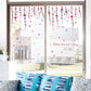 [sticker ]Romantic Flower Vine Wall Stickers Home Decor Living Room Bedroom Kitchen Kids Room Art D