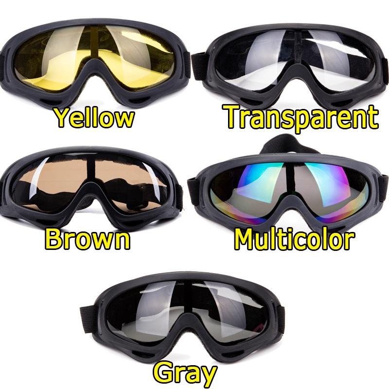 WTEMPO Ski Snowboard Goggles Anti-fog Windproof UV400 Spherical Skiing Eyewear Motocross Glasses