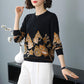 Autumn Winter Women Jumper O-Neck Long Sleeve Pullover 3D Print Jumper Tops Casual Loose Knitted Sweaters