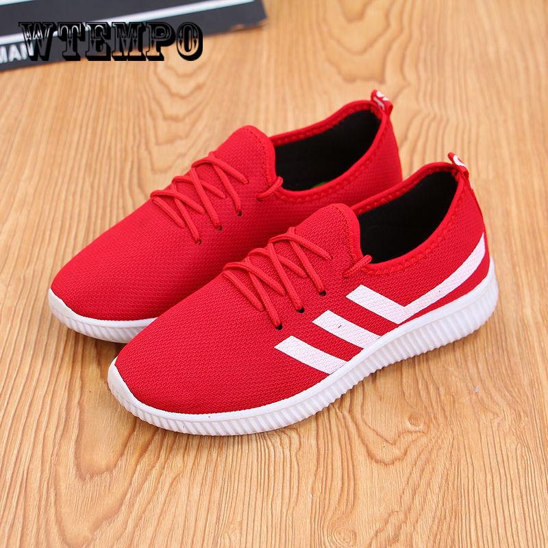 Women Shoes Couple Casual Shoes Comfortable Mesh Platform Shoes Men Lovers Sneakers