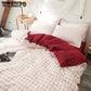 Bedding Sets Quilt Cover Soft Duvet Cover Simple Home Textile Stripe Bedding