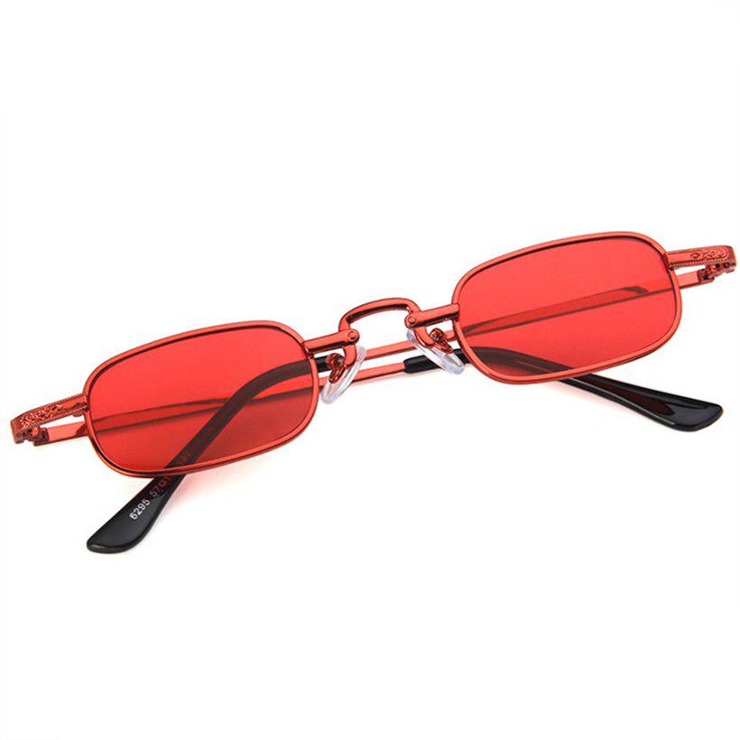 Small Steampunk Sunglasses Women Fashion Metal Retro Yellow Sun Glasses for Men Brand Designer Mirro