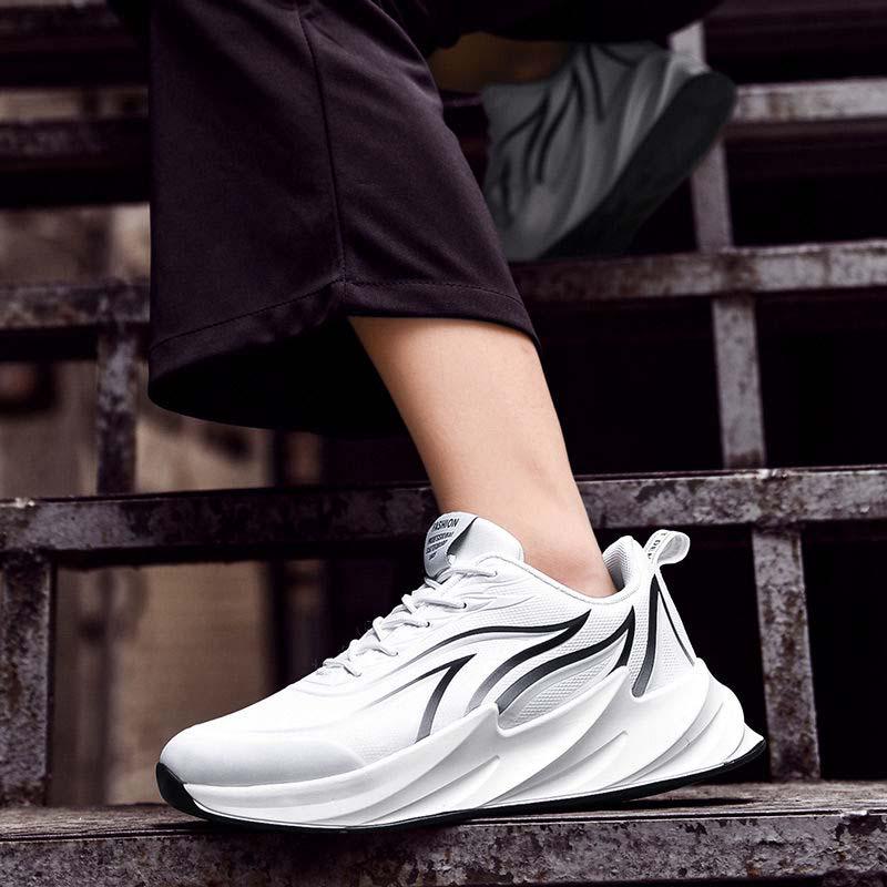 Men'shoes Breathable Sneakers Full Palm Air Cushion Basketball Shoes Non-slip Wear-resistant Running Shoes