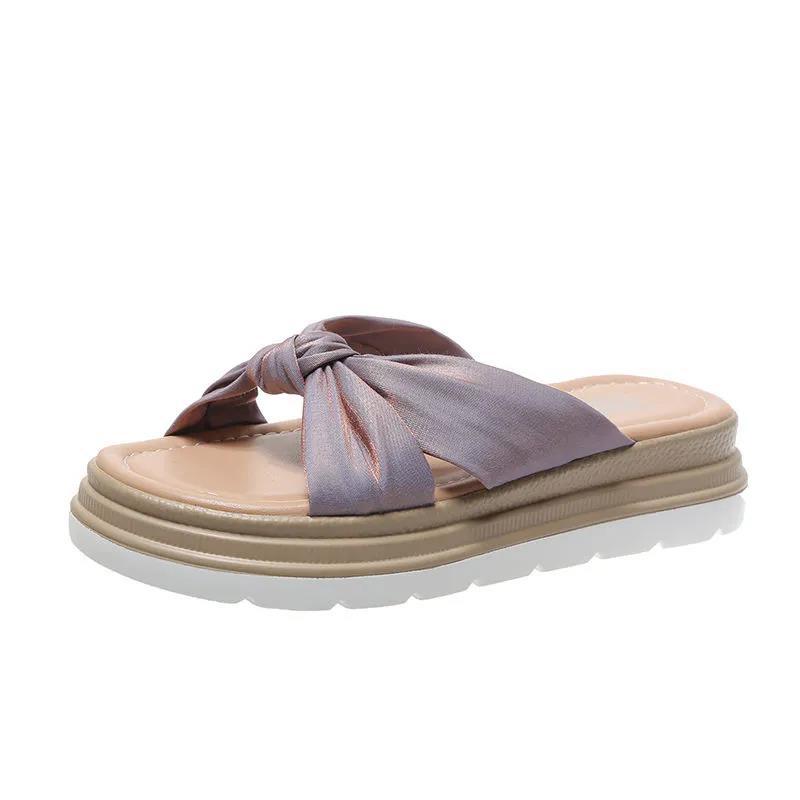 Thick-soled Slippers Women's Summer Wear Non-slip Slippers Increase Girls' Sandals and Slippers