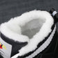 Leather High-top Cotton Boots Women's Shoes Snow Boots Women's Wild Autumn and Winter Plus Velvet White Shoes Women's Cotton Shoes