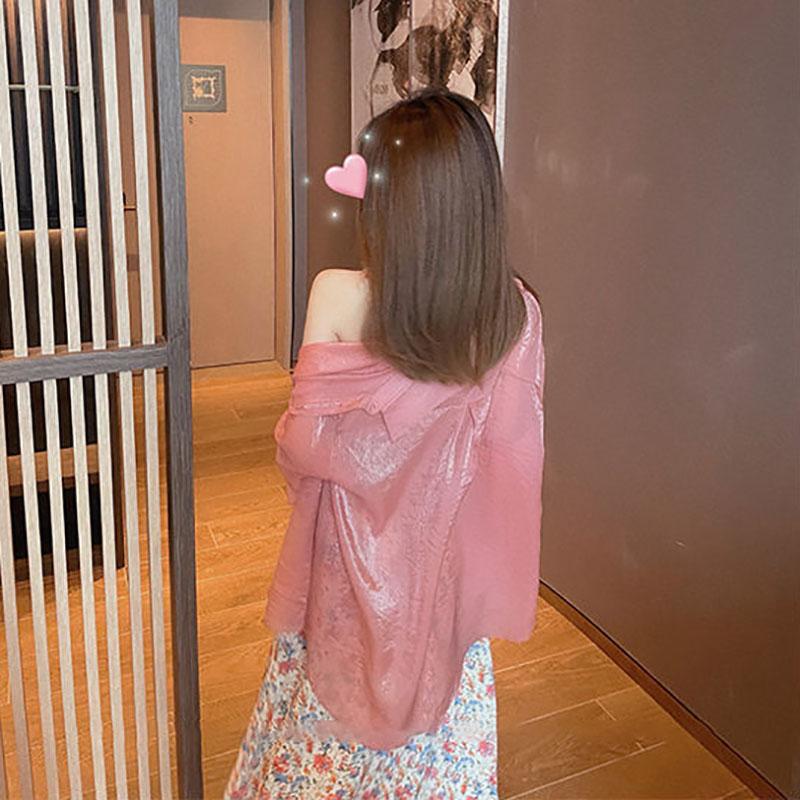 Sweet Tea Girl Chiffon Floral Sling Dress Summer Vacation Style Long Gentle Style Dress
