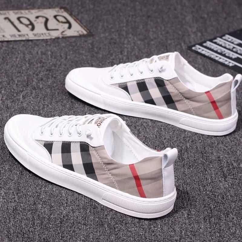 New Spring and Summer Comfortable Casual Canvas Shoes Men's Lace-up Fashion Flat Shoes