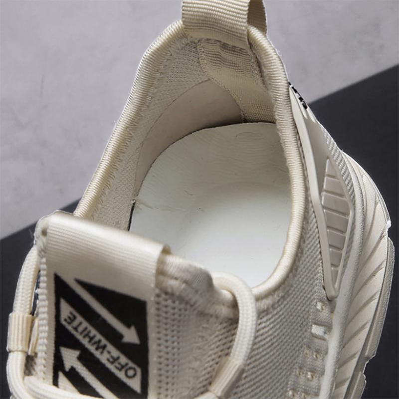 Summer Men's Shoes Trendy Mesh Fly Woven Thin Breathable Net Shoes Men's Casual Sports Shoes