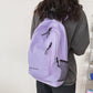Junior High School Female Student School Bag Simple and Versatile High School Student Large-capacity Travel Computer Bag Male Sports Backpack
