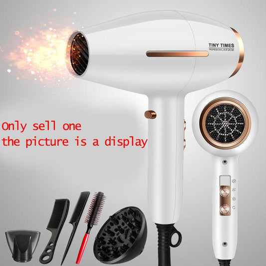 1200W Inverter Hair Dryer Set High Power Blue Care Hot/cold Hair Dryer Barber Equipment for Home Hair Salon