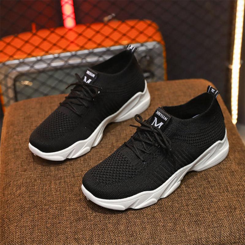 Spring Autumn Women Flat Platform Sneakers Women Breathable Mesh Sports Shoes Spring Ladies Sneakers