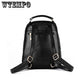 Fashion Pu Leather Women Backpack Simple Style Backpack Women College Backpack
