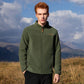Men's Autumn and Winter Clothing Plus Fleece Jacket Stand Collar Coat Cardigan Thickening Outdoor Clothing Fleece