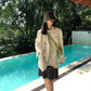 Autumn and Winter Women's Suit Jacket Korean Style Loose Fashion Single-breasted Casual Style Korean Style Trendy Jacket