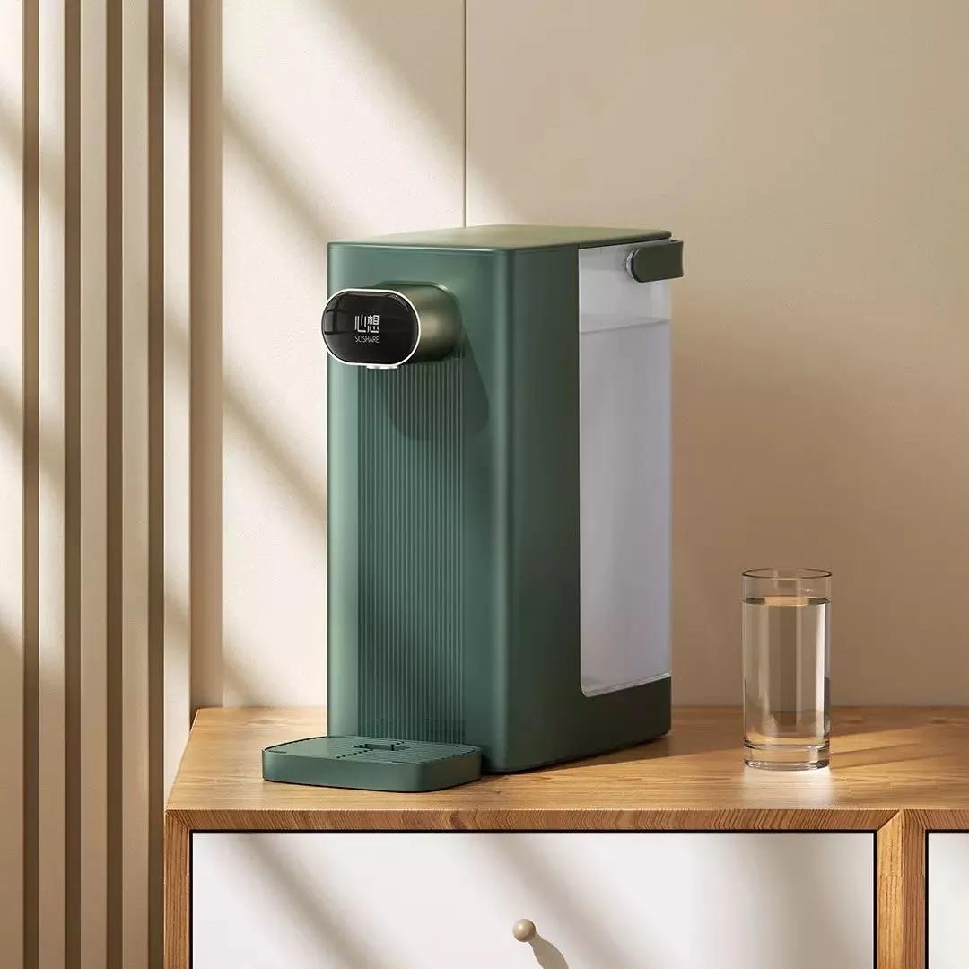Instant Heating Water Dispenser Antibacterial Touch Version Electric Drinking Fountain 3.0L for Home