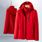 Women's Detachable Storm Jacket Autumn Winter Heavy Hiking Jacket Skiing Jacket Sport Coat Waterproof Jackets Couple Clothes