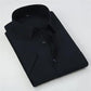 Summer Fat Plus Size Men's Short-sleeved White Shirts Men's Loose Shirts Fat Half-sleeved Shirts