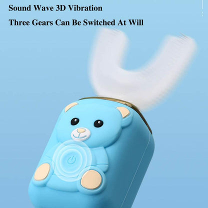Children's Toothbrush U-shaped Electric Toothbrush U-shaped Automatic Baby 2-6-12 Years Old Child Protection Gum Toothbrush