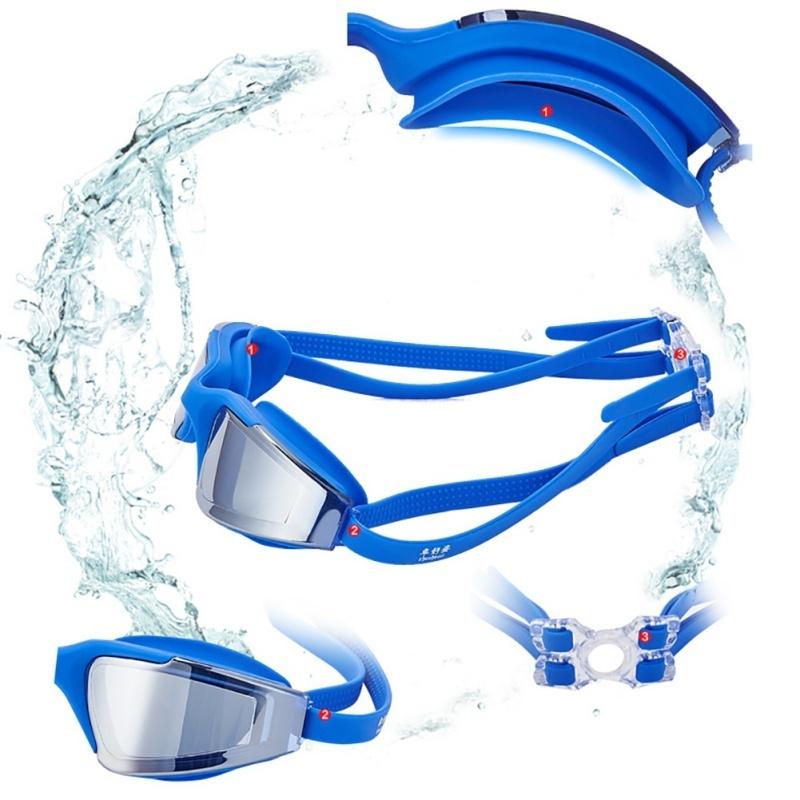 WTEMPO Swimming Goggles Men Women Anti Fog UV Protection Swimming Goggles Professional Electroplate