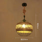 Hemp Rope Chandelier American Pastoral Retro Restaurant Clothing Store Decorative Chandeliers